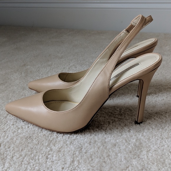 bcbg slingback pumps